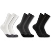 image:imageCarhartt Mens Midweight Cottontencel Vertical Logo Crew Sock 3 PackAssorted 01