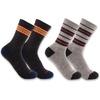 image:imageCarhartt Mens Midweight Stripe Crew Sock 2 PackAssorted 1