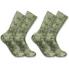image:imageCarhartt Mens Midweight TieDye Crew Socks 2 PackChive