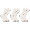 image:imageCarhartt Mens SC8023M Midweight CottonTencel Comfort Crew Sock 3PWhite