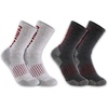 image:imageCarhartt Mens SC9522M Midweight SyntheticWool Blend Logo Crew Sock 2PackAssorted 01
