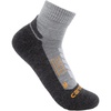 image:imageCarhartt Mens SQ9370M Midweight SyntheticMerino Wool Blend Trail Quarter SockGranite Heather