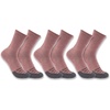 image:imageCarhartt Womens Force Midweight Logo Crew Sock 3 PackDry Rose