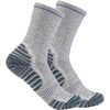 image:imageCarhartt Womens Force Midweight Syntheticwool Blend Crew Sock 2 PackLight Grey