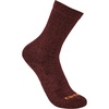 image:imageCarhartt Womens Lightweight Durable Nylon Blend Short Crew SockBordeaux