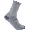 image:imageCarhartt Womens Midweight Merino Wool Blend Short Crew SockAsphalt Heather