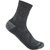 image:imageCarhartt Womens SS9750W Womens Heavyweight Merino Wool Blend Short Crew SockCarbon Heather