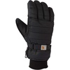 image:imageCarhartt Womens Waterproof Insulated Quilted Knit Cuff GloveBlack