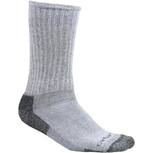 image:imageCarhartt Mens Breathable amp Odor Resistant Cotton Crew Work Socks 3 PairCarhartt Gray