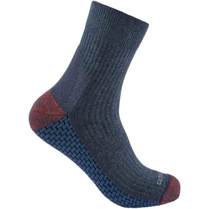 image:imageCarhartt Mens Force Grid Midweight Short Crew SockNavy Heather