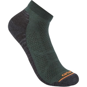 image:imageCarhartt Mens Lightweight SyntheticMerino Wool Blend Low Cut SockNorth Woods
