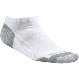 image:imageCarhartt Mens Midweight Cotton Blend Sock 3 Pack CloseoutCarhartt White
