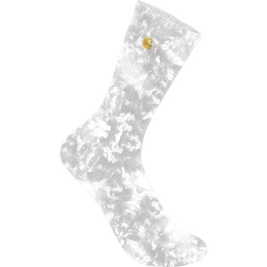 image:imageCarhartt Mens Midweight TieDye Crew Socks 2 PackMalt Grey