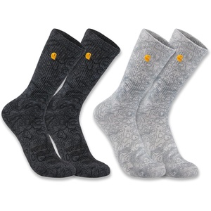 image:imageCarhartt Mens Midweight Topo Crew Sock 2 PackAssorted 01