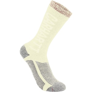 image:imageCarhartt Mens Midweight Waffle Steel Toe Crew SockNatural