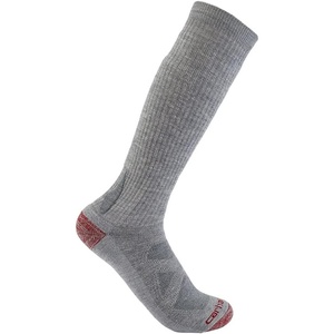 image:imageCarhartt Mens SB9760M Heavyweight Merino Wool Blend Boot SockAsphalt Heather