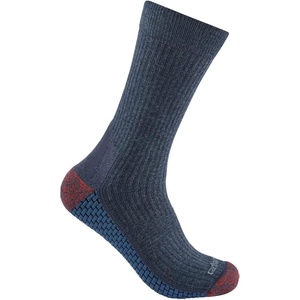image:imageCarhartt Mens SC9230M Force Grid Midweight Crew SockNavy Heather
