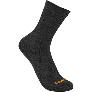 image:imageCarhartt Mens SC9980M Lightweight Durable NylonSynthetic Blend Crew SockCarbon Heather