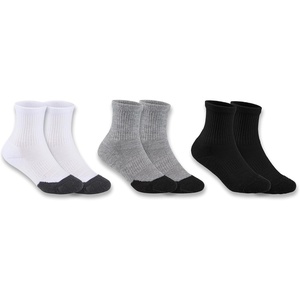 image:imageCarhartt Unisex Kids Force Midweight Logo Crew Sock 3 PackAssorted 01