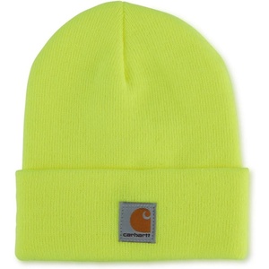 image:imageCarhartt UnisexInfant Knit Beanie Cuff HatBright Lime Youth