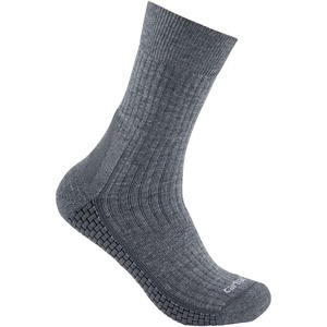 image:imageCarhartt Womens Force Grid Midweight Crew SockAsphalt Heather