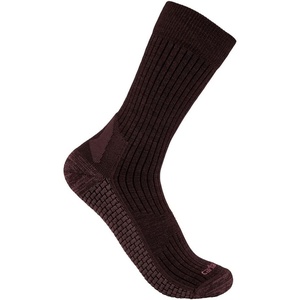 image:imageCarhartt Womens Force Grid Midweight Crew SockBlackberry Heather