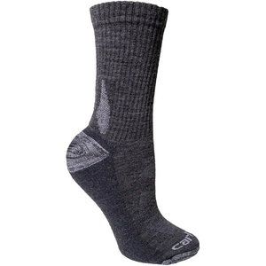 image:imageCarhartt Womens Midweight Merino Wool Blend Short Crew SockCarbon Heather
