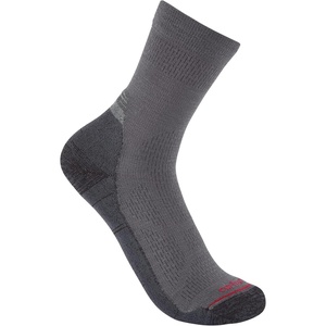 image:imageCarhartt Womens SS9140W Womens Lightweight SyntheticMerino Wool Blend ShortGrey