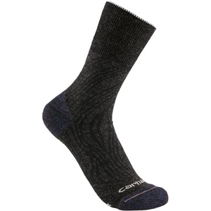 image:imageCarhartt Womens Twin Knit Midweight Topo Short Crew SockCarbon Heather