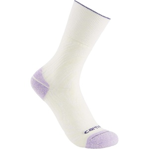 image:imageCarhartt Womens Twin Knit Midweight Topo Short Crew SockNatural