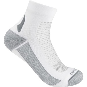 image:imageCarhartt womens Force Lightweight Quarter SockWhite