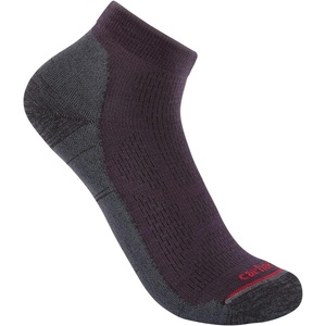 image:imageCarhartt womens Womens Lightweight Syntheticmerino Wool Blend Low Cut SockPurple