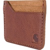 image:imageCarhartt Mens Rugged Patina Leather Wallets Available in Multiple Styles and ColorsFront Pocket Brown