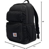 image:imageCarhartt Utility 27L SingleCompartment Backpack Navy27l Classic Backpack Black