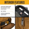 image:imageCarhartt Utility 27L SingleCompartment Backpack Navy27l Classic Backpack Brown