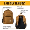 image:imageCarhartt Utility 27L SingleCompartment Backpack Navy27l Classic Backpack Brown