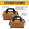 image:imageCarhartt Utility Small Tool Bag Carhartt Brown13Inch 15 Pocket