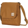 image:imageCarhartt Womens Crossbody Bag Durable Adjustable Shoulder Bag With Flap Over Snap ClosureCarhartt Brown