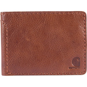 image:imageCarhartt Mens Rugged Patina Leather Wallets Available in Multiple Styles and ColorsBrown Bifold