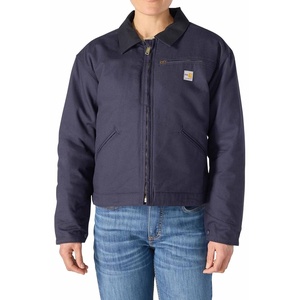 image:imageCarhartt Womens FR Crawford Detroit Jacket Navy MediumNavy