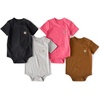 image:imageCarhartt unisexbaby ShortSleeve BodysuitCarhartt Brown