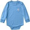 image:imageCarhartt Unisex Baby LongSleeve BodysuitNew Silver Lake Blue