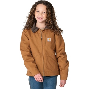 image:imageCarhartt Girls Canvas Detroit JacketCarhartt Brown