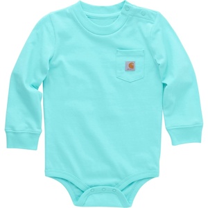 image:imageCarhartt Unisex Baby LongSleeve BodysuitAruba Blue