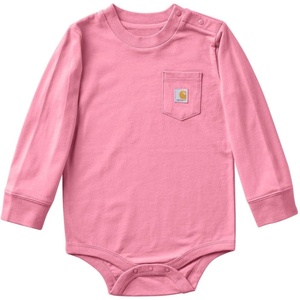 image:imageCarhartt Unisex Baby LongSleeve BodysuitCashmere Rose