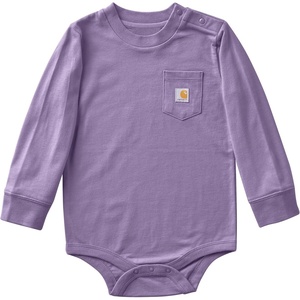 image:imageCarhartt Unisex Baby LongSleeve BodysuitNew Mulled Grape