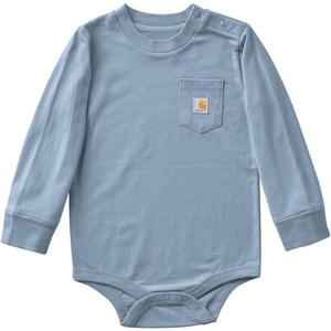 image:imageCarhartt Unisex Baby LongSleeve BodysuitWindward Blue