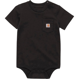 image:imageCarhartt unisexbaby ShortSleeve BodysuitCaviar Black