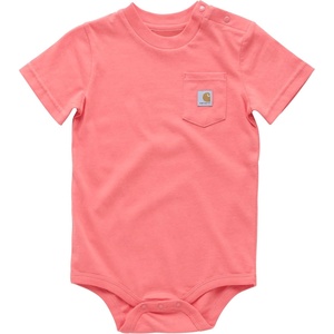 image:imageCarhartt unisexbaby ShortSleeve BodysuitDubarry Pink
