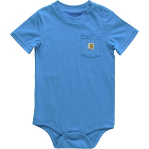 image:imageCarhartt unisexbaby ShortSleeve BodysuitFrench Blue